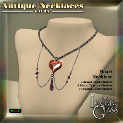 TLG - Antique Necklaces Gacha - Heart