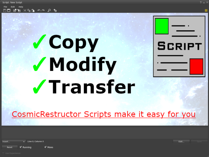 Drop Notecard Script Full Permissions, Perms