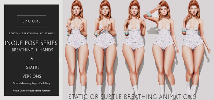 Lyrium. Inoue Idle Stands Breathing Poses