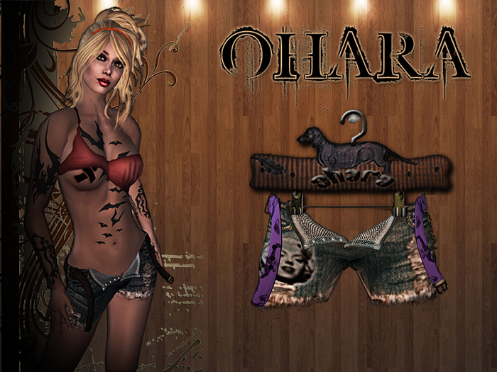 ** Ohara Ripped Mini Short-Marilyn **