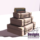 Serendipity Designs - Ticonderoga BR Suitcases  [WEAR ME]