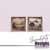 Serendipity Designs - Ticonderoga BR Sepia Prints [WEAR ME]