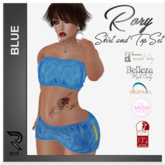 :: RUE :: Rory Skirt & Top Set [Blue]