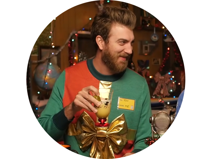 Put your finger on the pickle - Rhett Gesture