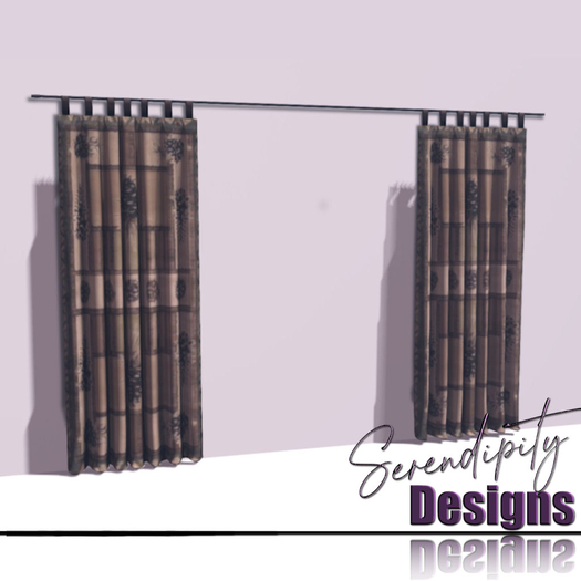 Serendipity Designs - Ticonderoga BR Curtains  [WEAR ME]