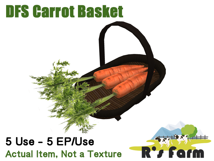 DFS Carrot Basket (Actual Item Not a Texture)