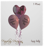 ~R~Shimmering Valentine's Day Balloons~