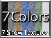 Zoy Texture [ Snow 08 ] Seamless - 7 Colors