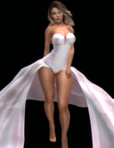 -Narcisse-SET: E1801 Mabel  Bodysuit +SKIT-Maitreya - Baby Pink