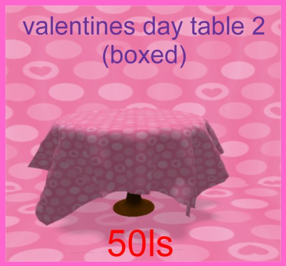 valentine table 2 (boxed)