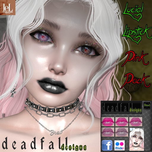 Deadfall - Luciel Lipstick - Pinks - Lel Evo