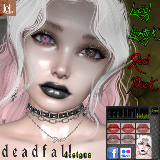 Deadfall - Luciel Lipstick - Reds - Lel Evo