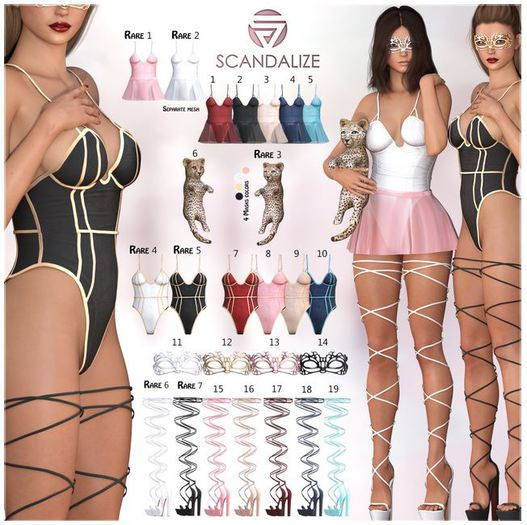 Scandalize.SEDUCTION.Mask RoseGold