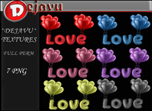 ^Dejavu^ Full Perm  Valentines Love Balloon 01