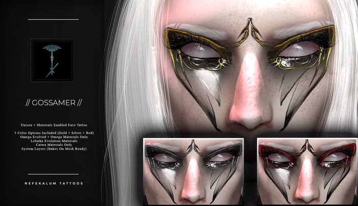 Nefekalum Tattoos - Gossamer // Add