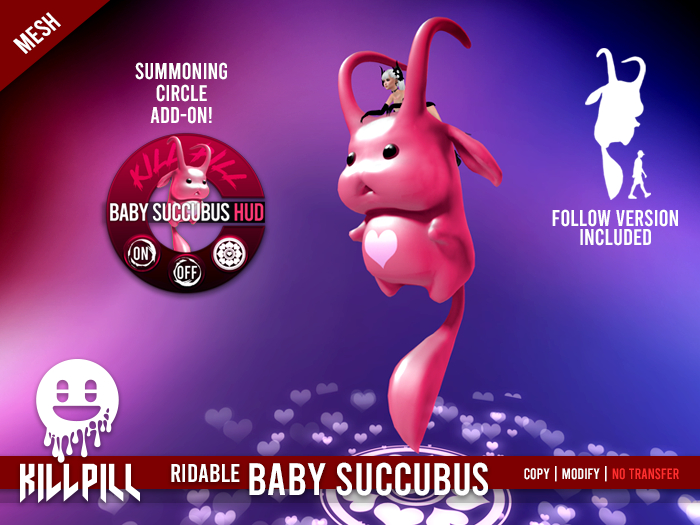 KillPill - Ridable Baby Succubus