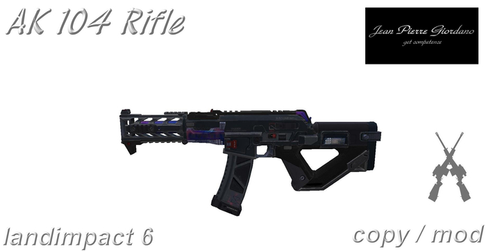 AK 104 Rifle mesh 