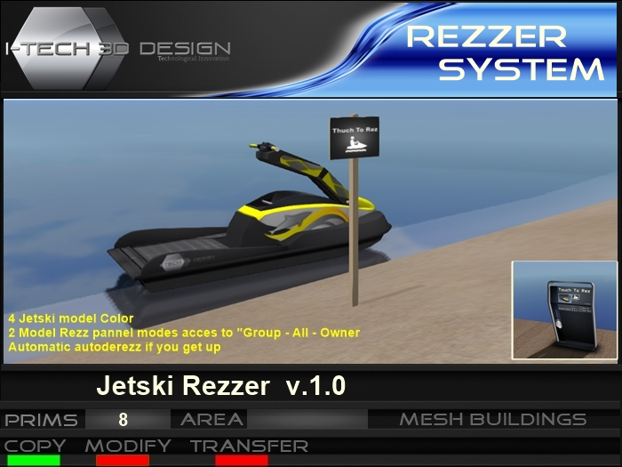 [I-T3D] Jetski Rezzer  v.1.