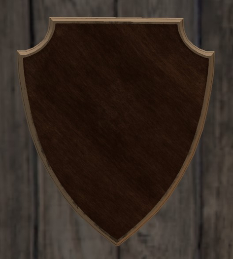 Plaque Backing for Trophy Heads