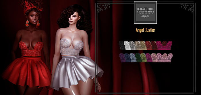 BigBeautifulDoll ANGEL Bustier FULL PACK Maitreya Bustier Legacy Perky Bustier Kupra Bustier Legacy Bustier