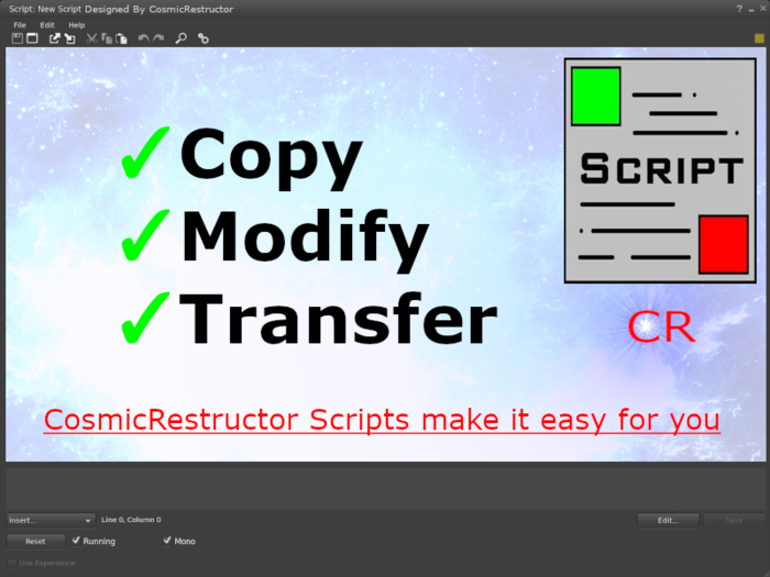 Landmark Giver Script Full Permissions, Perms