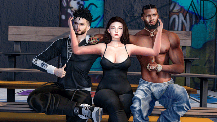 *AD POSES* Three Friends