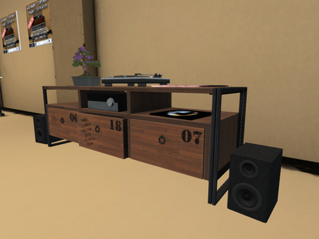 Second Life Marketplace - WD VINTAGE STEREO RADIO SET - COPYABLE