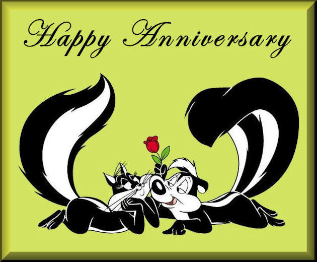 Happy Anniversary print (Pepe)