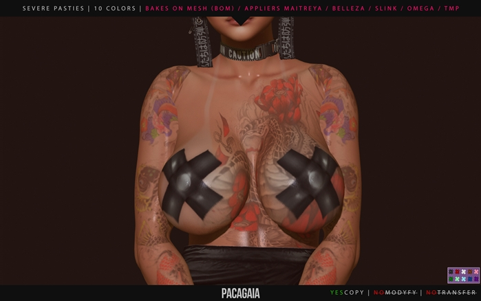 Pacagaia - Severe Pasties - HUD // Wear me