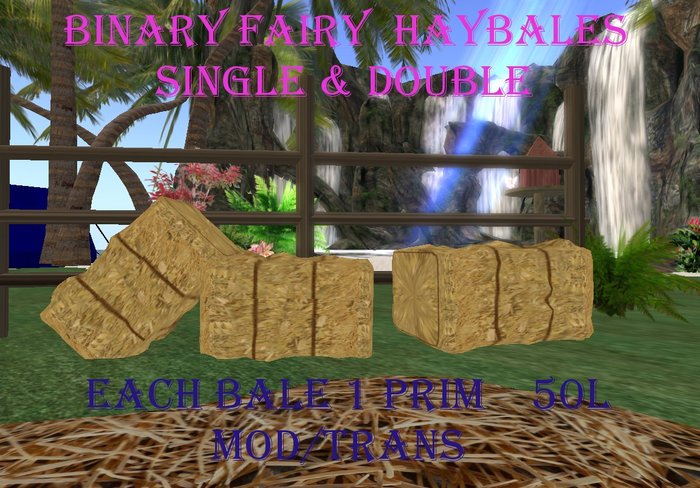 Binary Fairy~ Haybales Dble& Sgl