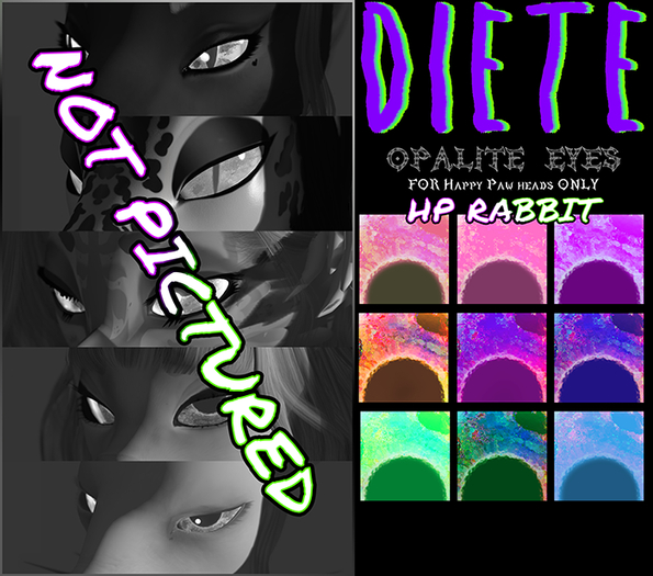 [d.] opalite eyes - HP Rabbit