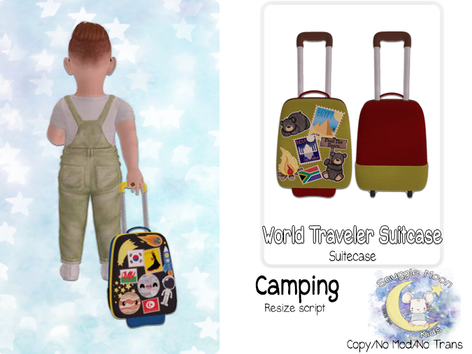 {SMK} World Traveler Suitcase | Camping