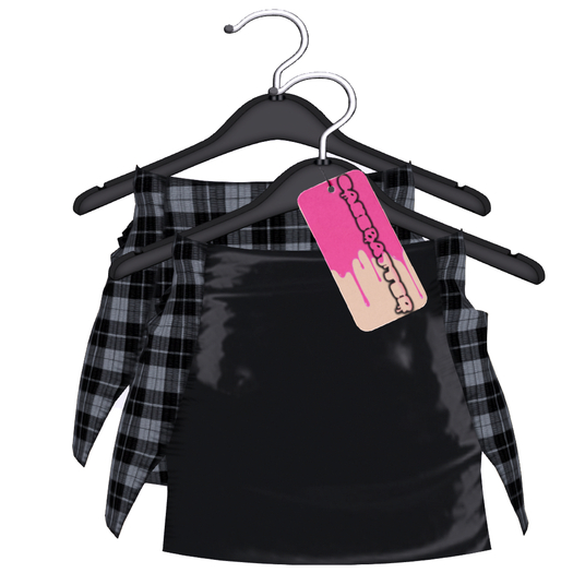 cakebatter / dress code mini skirt / noir  -add me-