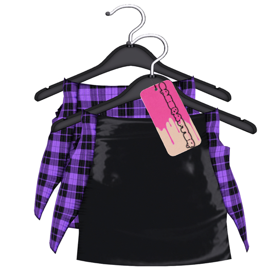 cakebatter / dress code mini skirt / berry  -add me-