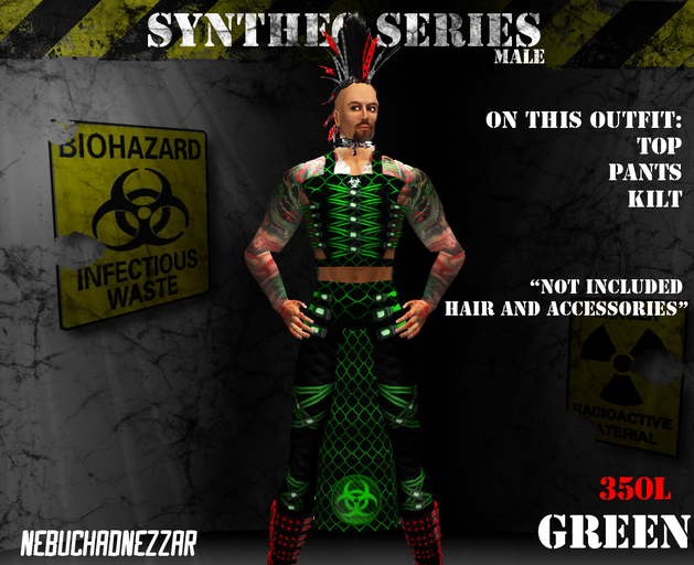 NDN - SynThec Male (Green)