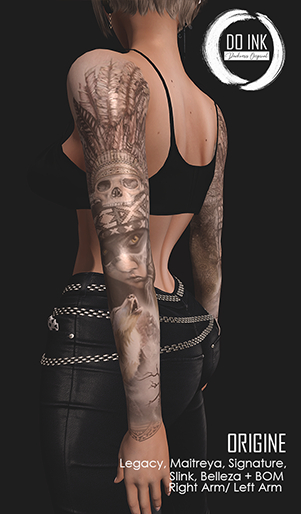 DO INK TATTOO ORIGINE ARMS