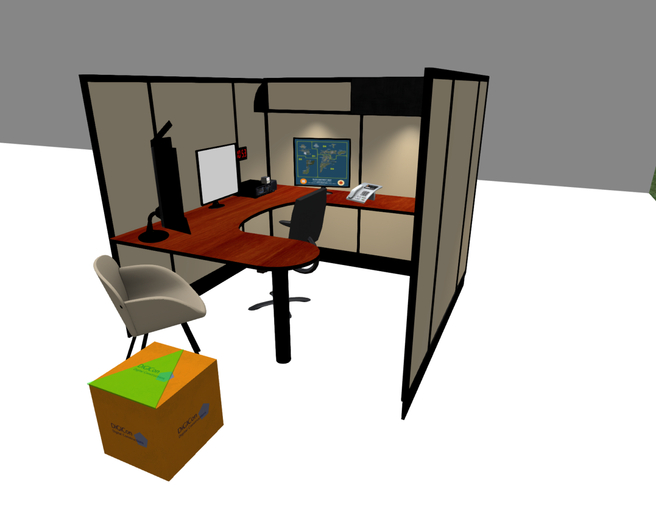 Cubicle Office Control Room / Deckwatch