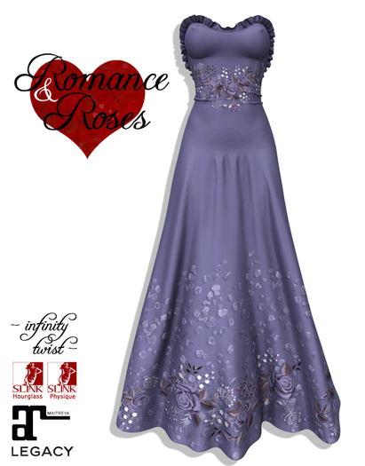 [Infinity Twist] Roses & Romance - LILAC