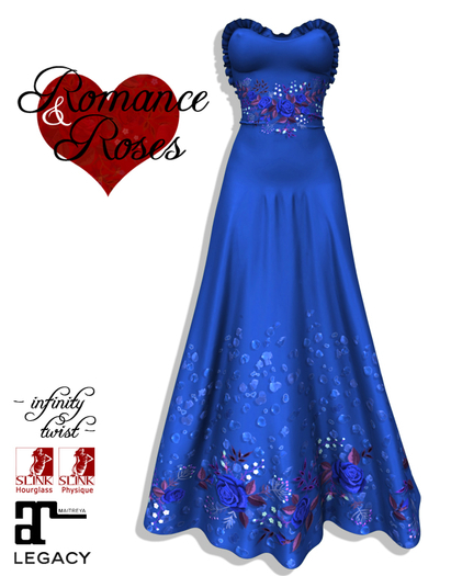 [Infinity Twist] Roses & Romance - BLUE