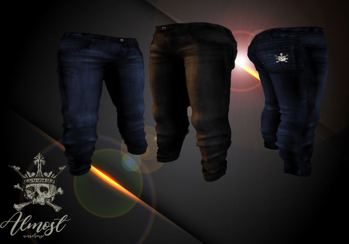 <Almost> Skinny jeans black/blue