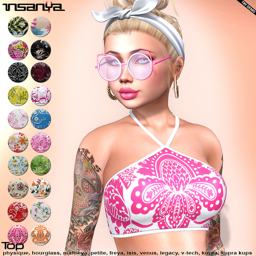 :::insanya::: CelineTop - FlowerPower