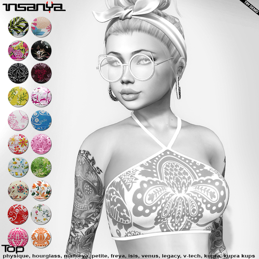 :::insanya::: CelineTop - FlowerPower    *demo*