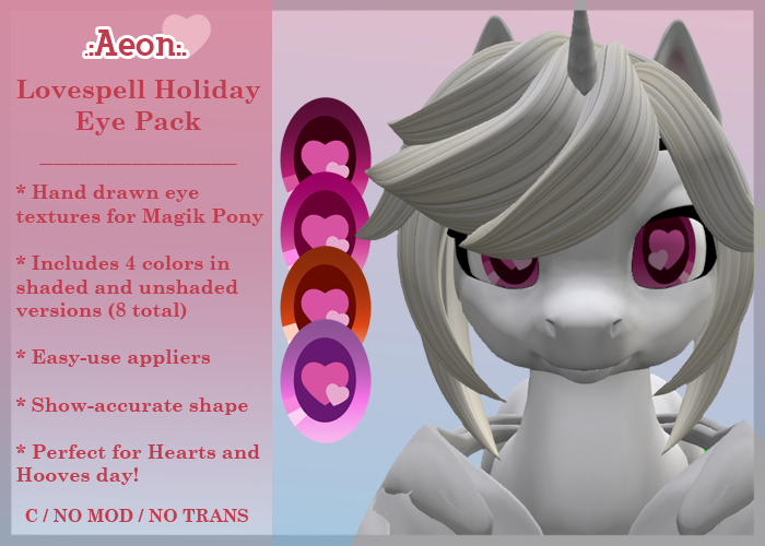 .:Aeon:. - Lovespell Holiday Eye Pack