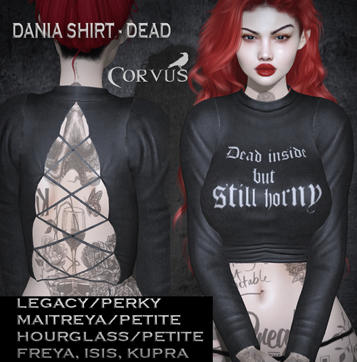 Corvus : Dead Dania Shirt