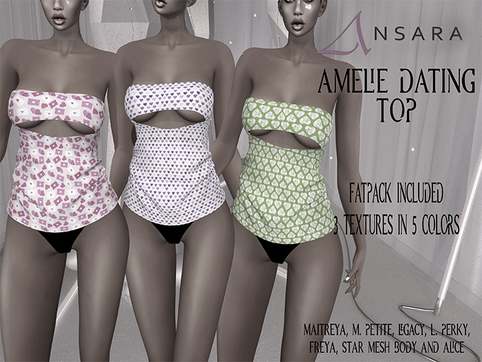 Ansara - Amelie Dating Top - DEMO