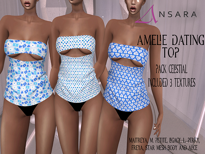 Ansara - Amelie Danting Top Celestial Pack