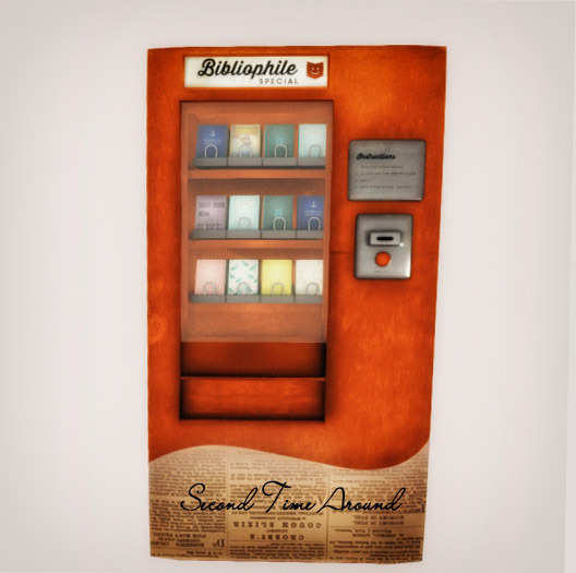 {vespertine - book vending machine/touch!} RARE