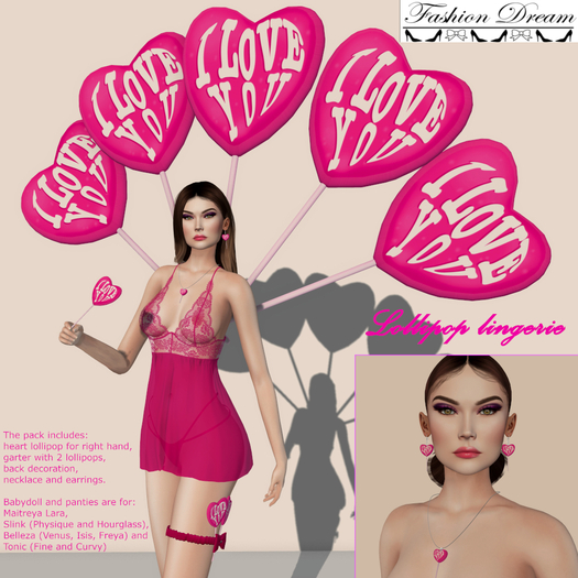 FD - DEMO Lollipop Lingerie