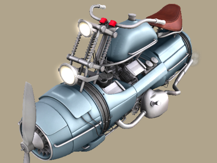 [Con.] Radius Hover Bike - Slate