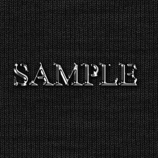 Zoy Texture [ Wrinkled Knit ] Seamless - Black